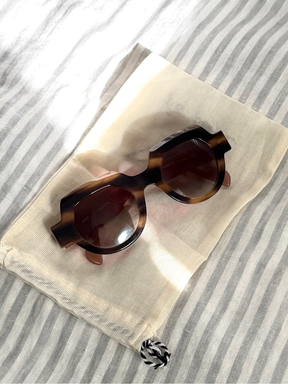Anne et Valentin Tortoiseshell Sunglasses